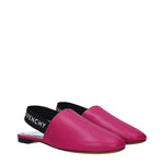 Givenchy Pink Leather Flat Sandals