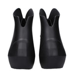 Givenchy Black Cotton Wedge Sandals