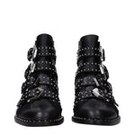 Givenchy Black Leather Ankle Boots