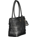 Guess Jeans Nero Poliuretano Women Handbag