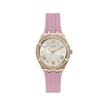 Guess Multicolor Rubber Dress Watch