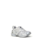 Balenciaga Silver Rubber Athletic Sneakers