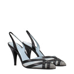 Valentino Garavani Black Leather High Heel Pumps