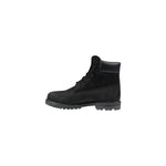 Timberland Black Leather Lace-Up Boots