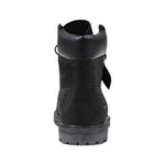 Timberland Black Leather Lace-Up Boots