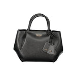 Guess Jeans Nero Poliuretano Women Handbag