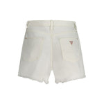 Guess Jeans White Cotton Women's Short