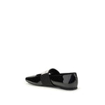 Givenchy Black Leather Ballet Flats