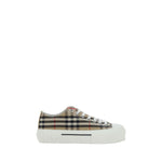 Burberry Brown Rubber Low Top Sneakers