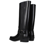 Valentino Garavani Black Leather Boots